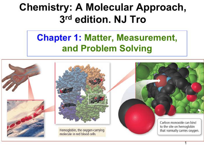 Chemistry a molecular approach 6th edition