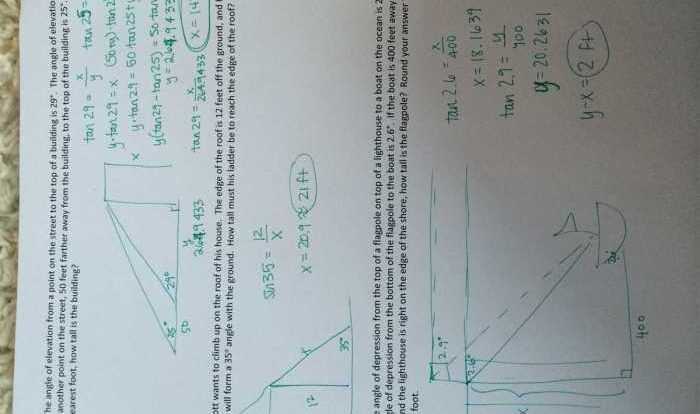 Geometry chapter 8 test answer key