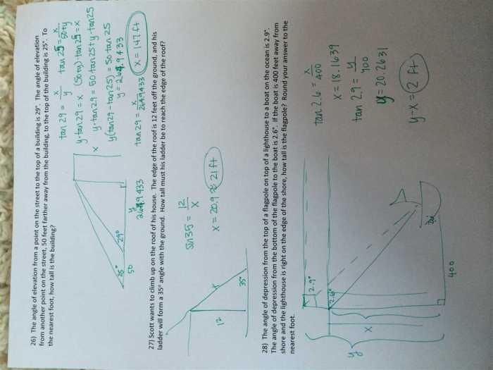 Geometry chapter 8 test answer key