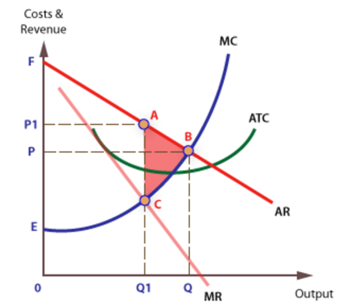 Externality deadweight